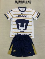 Pumas home Kids  1:1 Quality Soccer Jersey  24-25