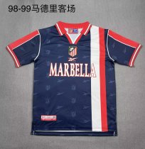 Retro Atletico Madrid away 1:1 Quality Soccer Jersey  1998-1999