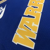 Golden State Warriors Blue Retro  #3 POOLE 1:1 Quality NBA Season Jerseys 2024
