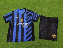Inter Milan  Home  Kids player  1:1 Quality Soccer Jersey   24-25