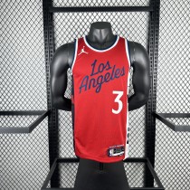 Los Angeles Clippers #3 PAUL Red NBA Jerseys  2025