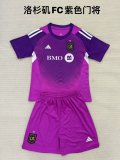 LA Galaxy   goalkeeper fans kits  1:1 Quality Soccer Jersey   25-26 (kids and man )