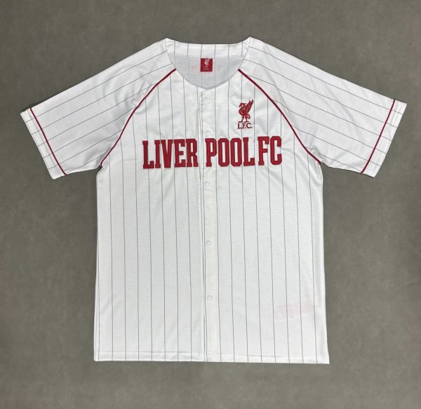 MLB Liverpool Baseball White  Jerseys  25-26