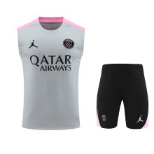 PSG Paris Training clothing Vest set  1:1 Quality Soccer Jersey    24-25