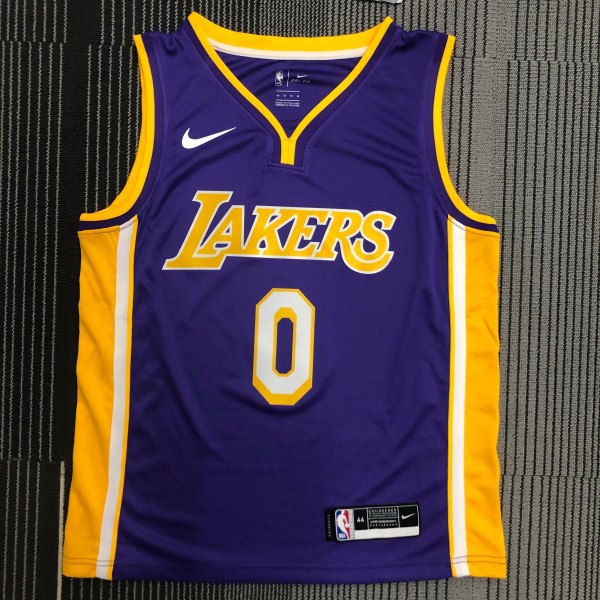 Los Angeles Lakers Purple #0 WESTBROOK  1:1 Quality NBA Season Jerseys