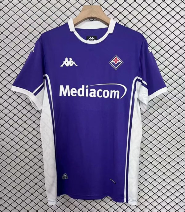 Fiorentina Home Fans 1:1 Quality Soccer Jersey  25-26