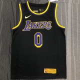 Retro Los Angeles Lakers Black #0 WESTBROOK  1:1 Quality NBA Season Jerseys 2021
