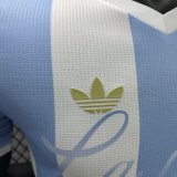 Argentina 50th anniversary Graffiti version  Player 1:1 Quality Soccer Jersey 25-26