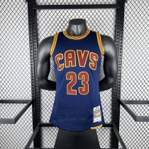 Retro Cleveland Cavaliers Blue  #23 JAMES 1:1 Quality NBA  Season Jerseys 2015-2016