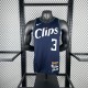 Los Angeles Clippers City Edition Black #3 PAUL 1:1 Quality NBA  Season Jerseys 2024