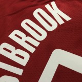 Houston Rockets Red #0 WESTBROOK 1:1 Quality NBA  Season Jerseys 2021