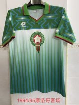 Retro Morocco Away  1:1 Quality Soccer Jersey  1994-1995