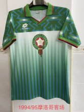 Retro Morocco Away  1:1 Quality Soccer Jersey  1994-1995