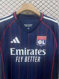 Olympique Lyonnais（OL）Away Fans    25-26  1:1 Quality Soccer Jersey