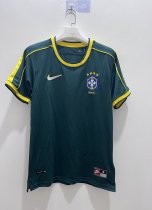 Retro Brazil Goalkeeper 1:1 Quality Soccer Jersey  1998