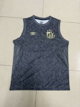 Santos vest black fans 1:1 Quality Soccer Jersey   24-25