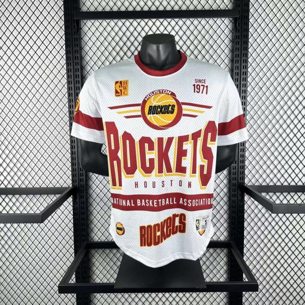 Retro Houston Rockets  White 1:1  NBA Jerseys 2026