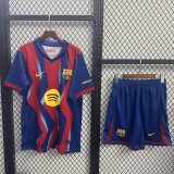 Barcelona Fourth Away With Pants Sets  Fans  1:1 Quality Soccer Jersey  25-26