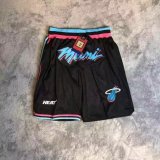 NBA Embroidery Hot Black Gaston shorts 1:1 Quality Soccer Jersey