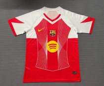 Barcelona Pre match outfit Red  fans   1:1 Quality Soccer Jersey  25-26
