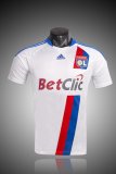 Retro Lyon home 60 year Fans   1:1 Quality Soccer Jersey   2010-2011