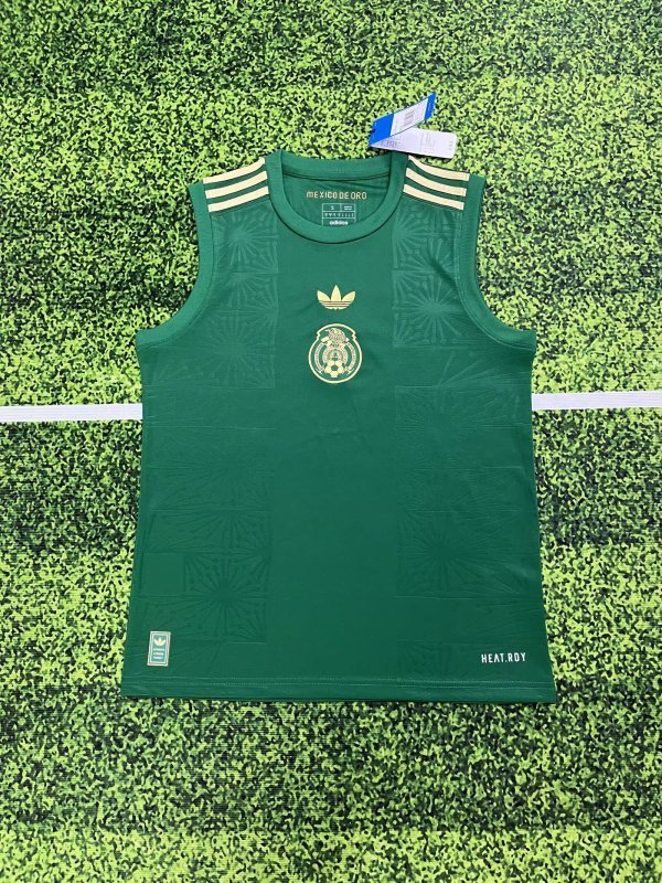 Mexico home vest  Fans   1:1 Quality Soccer Jersey   25-26