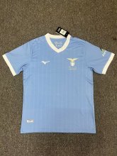 Lazio 50th Anniversary blue Fans  1:1 Quality Soccer Jersey  24-25