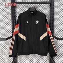 Chelsea  Windbreaker  Black 1:1 Quality Soccer Jersey  25-26