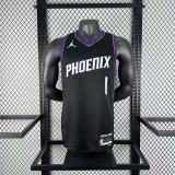 Phoenix Suns  Black #1 ROOKER 1:1 Quality NBA  Season Jerseys 2026