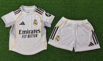 Real Madrid Home player  Kids 1:1 Quality Soccer Jersey  25-26
