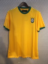 Retro Brazil Home 1:1 Quality Soccer Jersey  1971