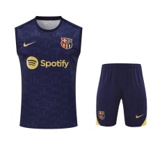 Barcelona vest   training  fans  1:1 Quality Soccer Jersey  25-26