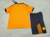 Roma Away Kids 1:1 Quality Soccer Jersey 25-26