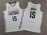 Denver Nuggets Kids City Edition #15 JOKIC 1:1 Quality NBA Jerseys 2025