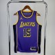 Los Angeles Lakers Jodan Purple #15  REAVES   1:1 Quality NBA Season Jerseys  2023