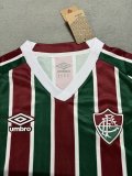 Fluminense  women  Home  Fans   1:1 Quality Soccer Jersey   25-26