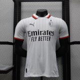 AC Milan  Away Player  1:1 Quality Soccer Jersey  24-25