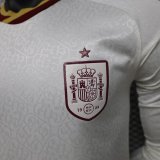 Spain Away Long Sleeve   Player 1:1 Quality Soccer Jersey 26-27 (2026)