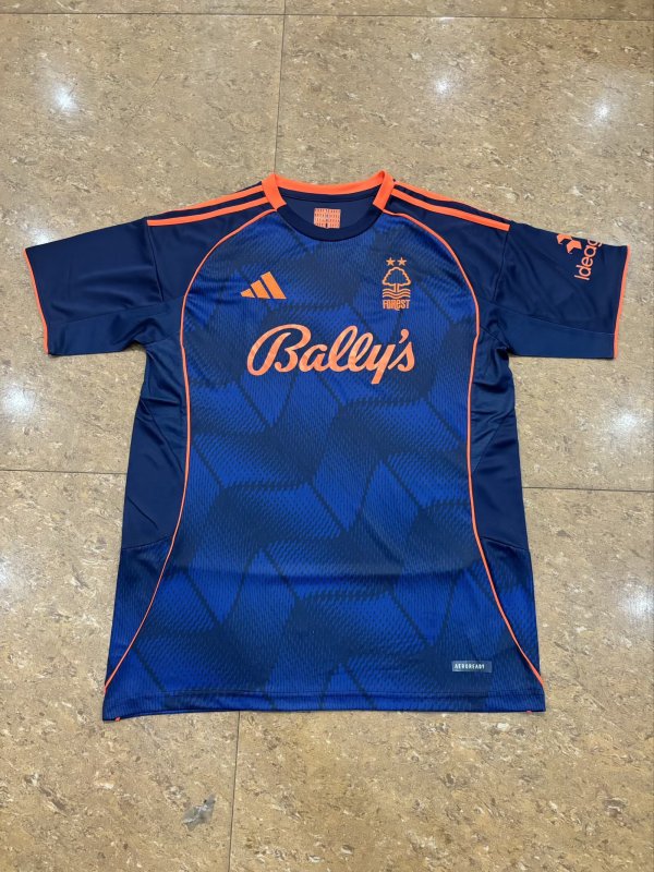 Nottingham Forest Third Fans 1:1 Quality Soccer Jersey  25-26
