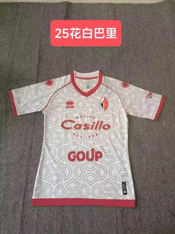 Bari   Away Fans 1:1 Quality Soccer Jersey  24 -25