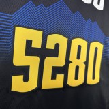 Denver Nuggets Black City Edition  #15 JOKIC 1:1 Quality NBA  Season Jerseys 2024