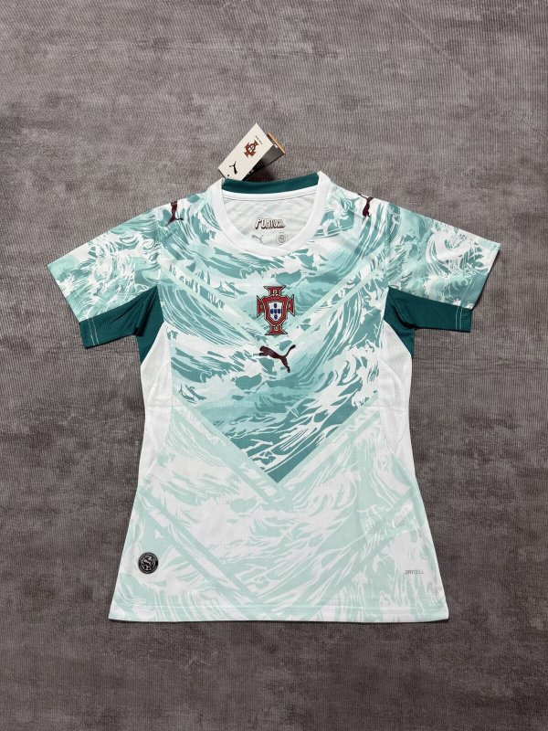 Portugal  Women  Away Fans 1:1 Quality Soccer Jersey   26-27  (2026)