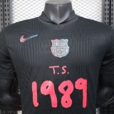 Barcelona  Away Player （配广告） 1:1 Quality Soccer Jersey 25-26