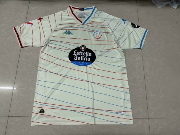 Valladolid  away Fans   1:1 Quality Soccer Jersey   24-25