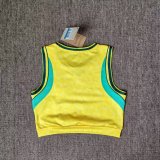 Brazil Women Vest Fans 1:1 Quality Soccer Jersey 26-27 (2026)
