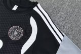 miami Training  Fans Kits Black (Kids And Man 16-2XL) 1:1 Quality Soccer Jersey 26-27