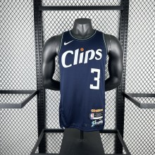 Los Angeles Clippers  Blue #3 PAUL 1:1 Quality NBA  Season Jerseys 2024