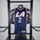 Los Angeles Clippers City Edition Blue #2 LRONARD 1:1 Quality NBA  Season Jerseys  2019