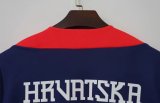 Croatia Training Blue only shirt  1:1 Quality Training    26-27