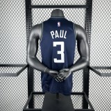 Los Angeles Clippers  Blue #3 PAUL 1:1 Quality NBA  Season Jerseys 2024